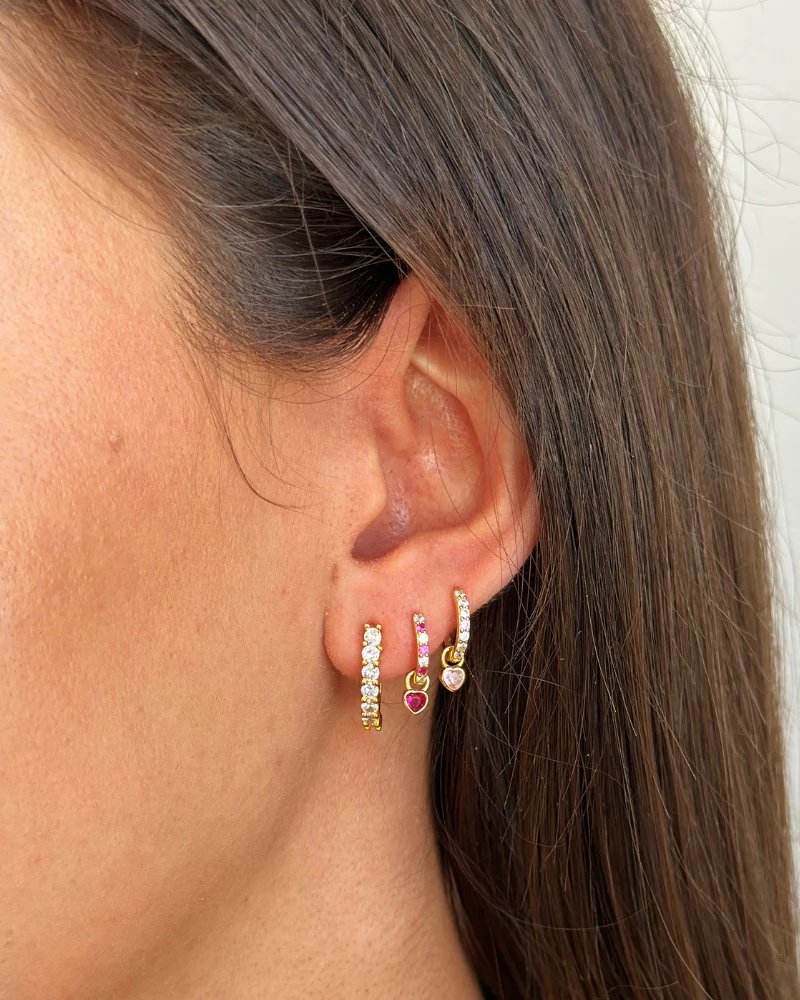 Pendientes gancho white - Image 2