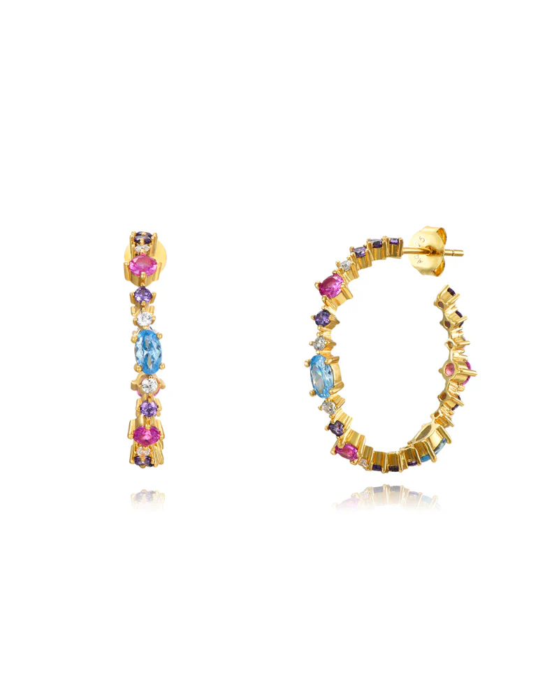 Pendientes hoops alegria
