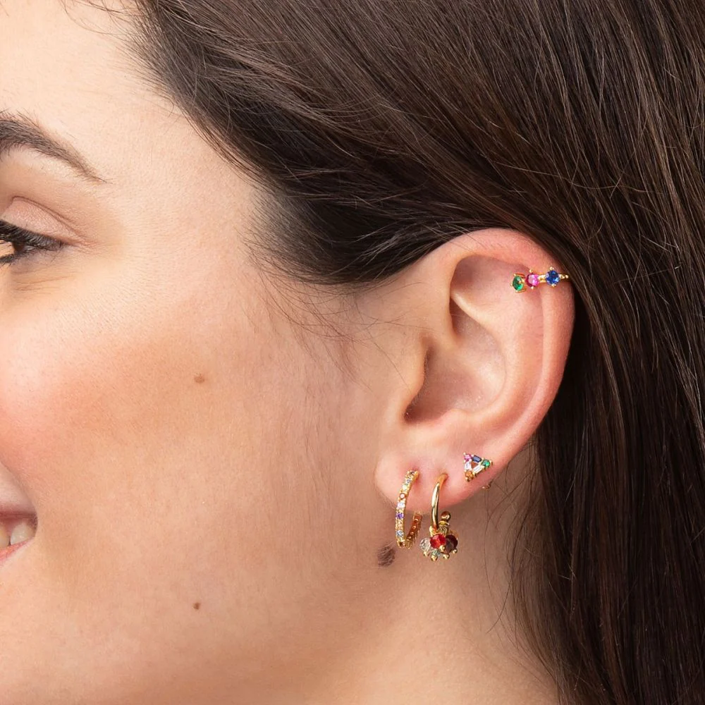 Pendientes Iris Classic Silver - Image 2