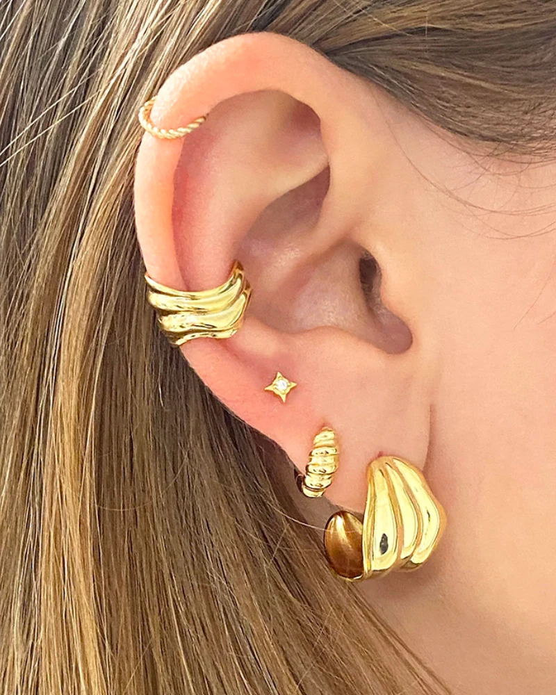 Pendientes Kim Silver - Image 2