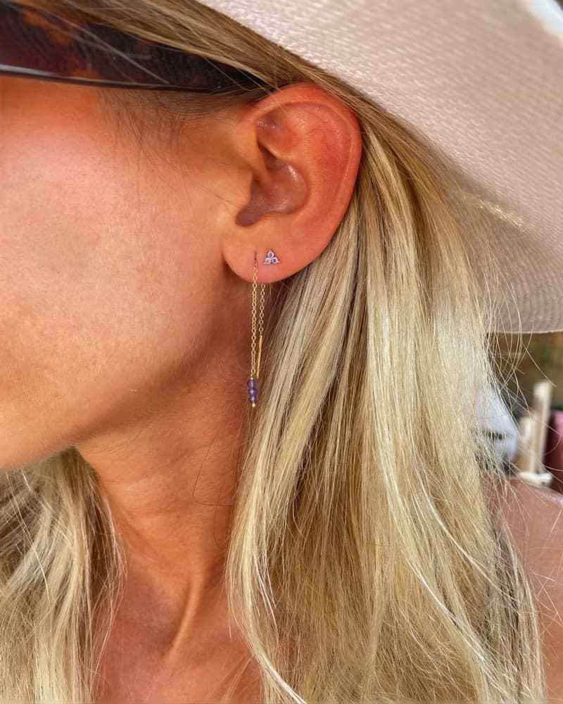 Pendientes large Amatista - Image 2