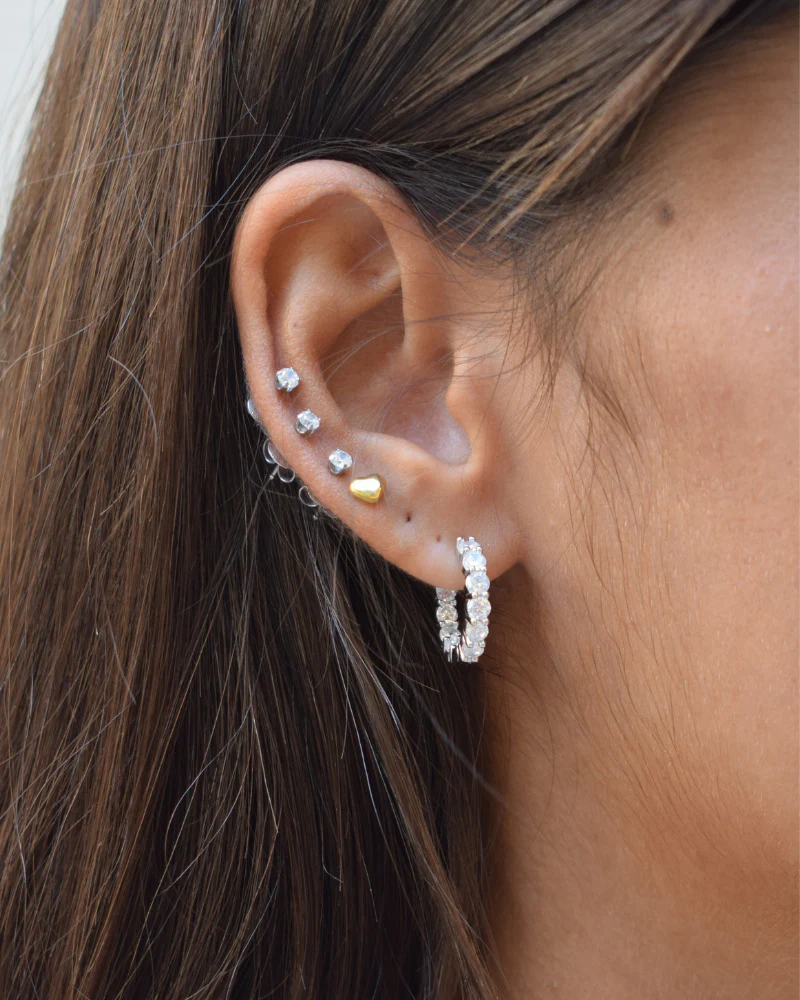 Pendientes Laura silver - Image 2