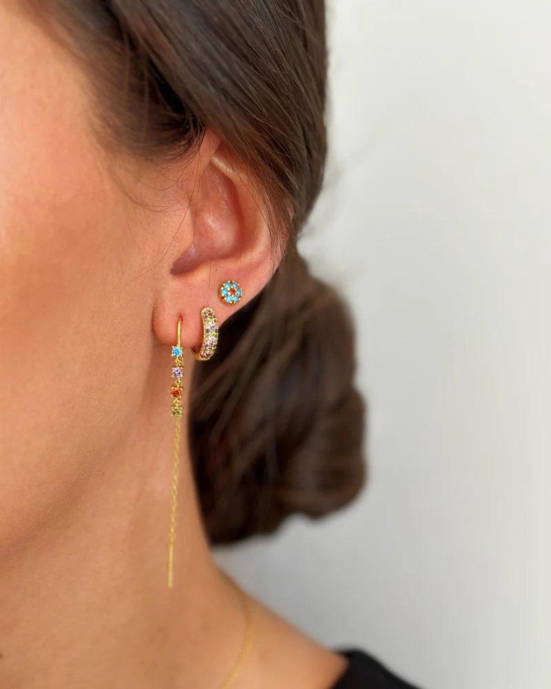 Pendientes long Iris - Image 2