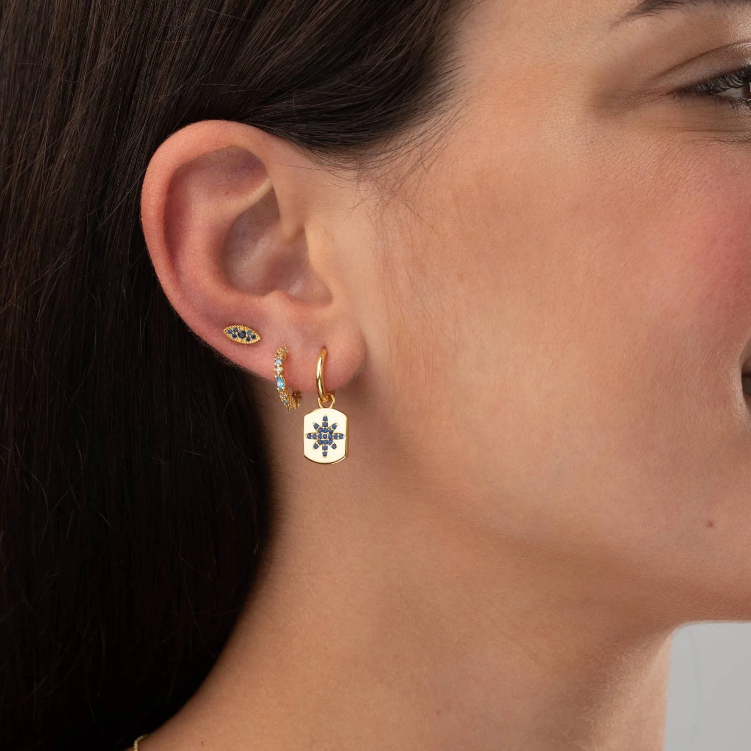 Pendientes Love Story Blue - Image 2