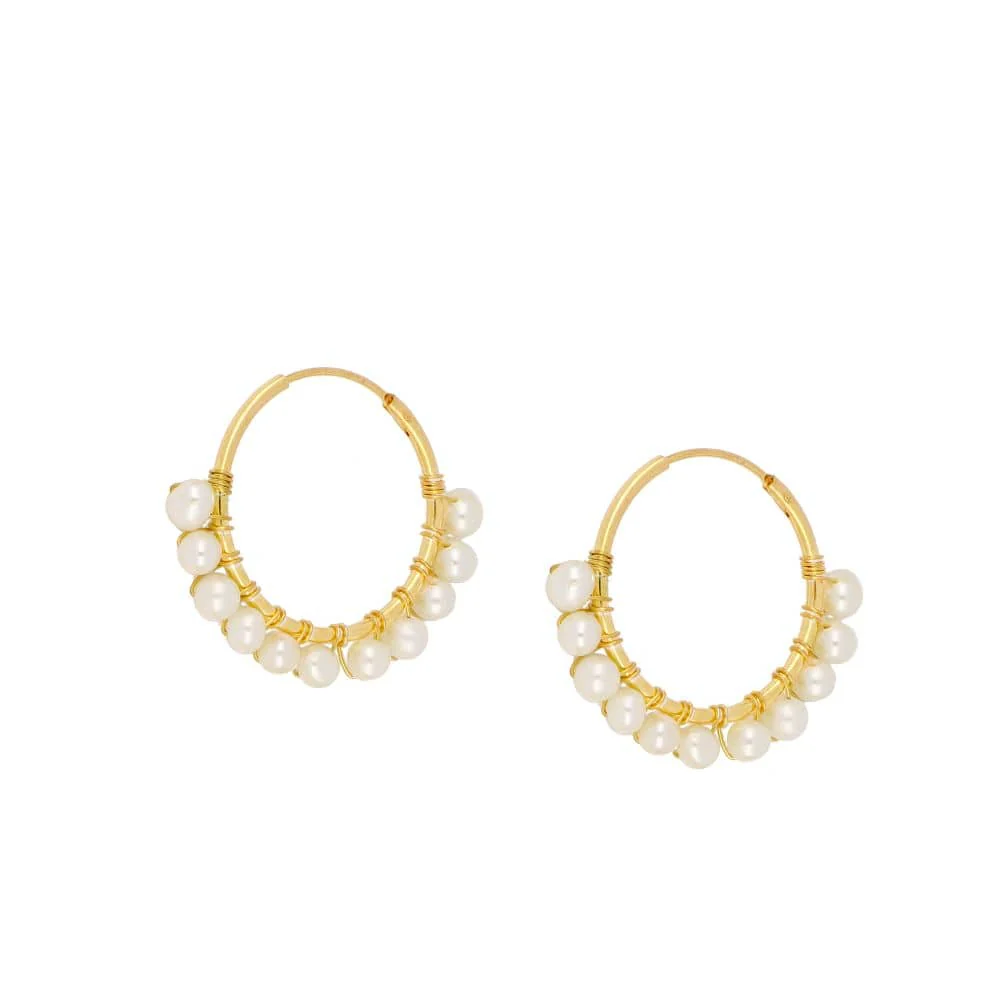 PENDIENTES MIDI HOOPS CLASSIC