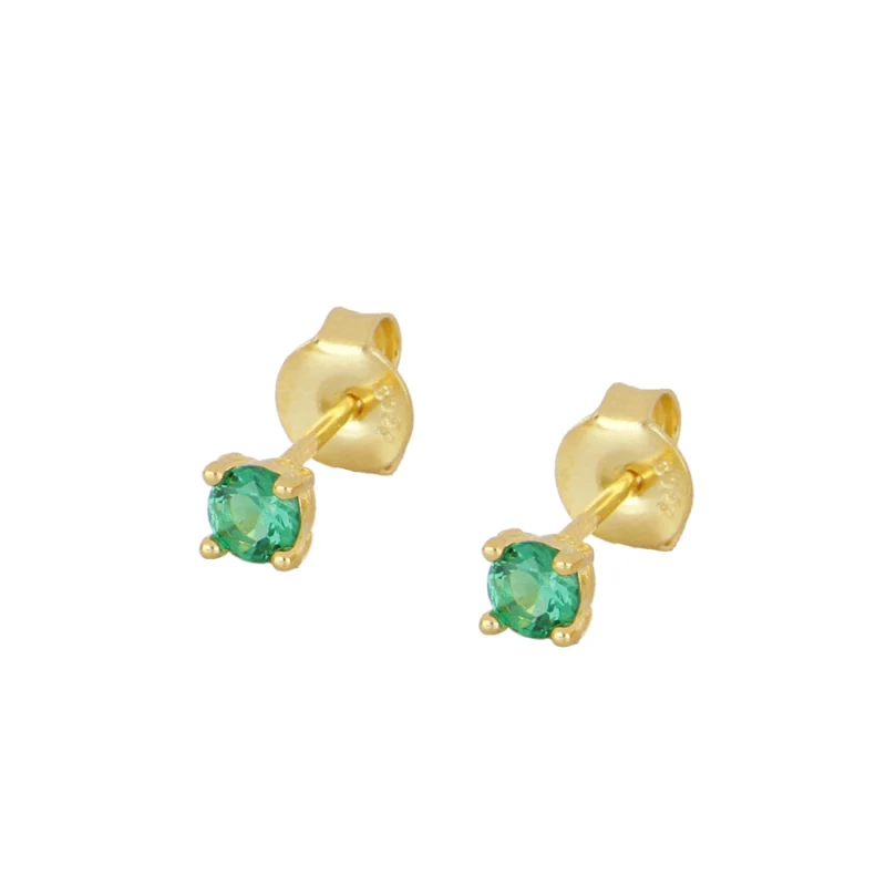 Pendientes mini circonita colors - Image 3