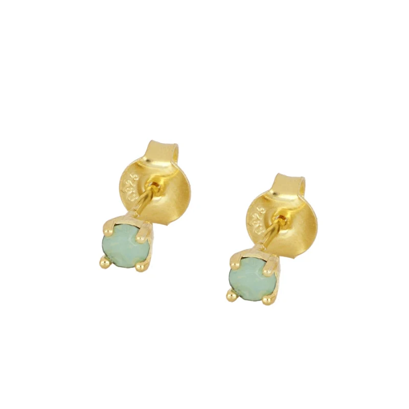 Pendientes mini circonita colors - Image 4