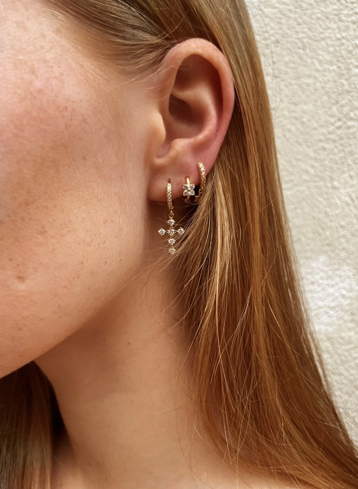 Pendientes mini shine stars Silver - Image 2