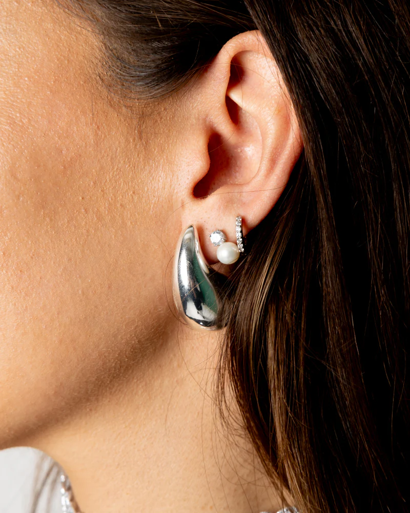 Pendientes Old Money Silver - Image 3
