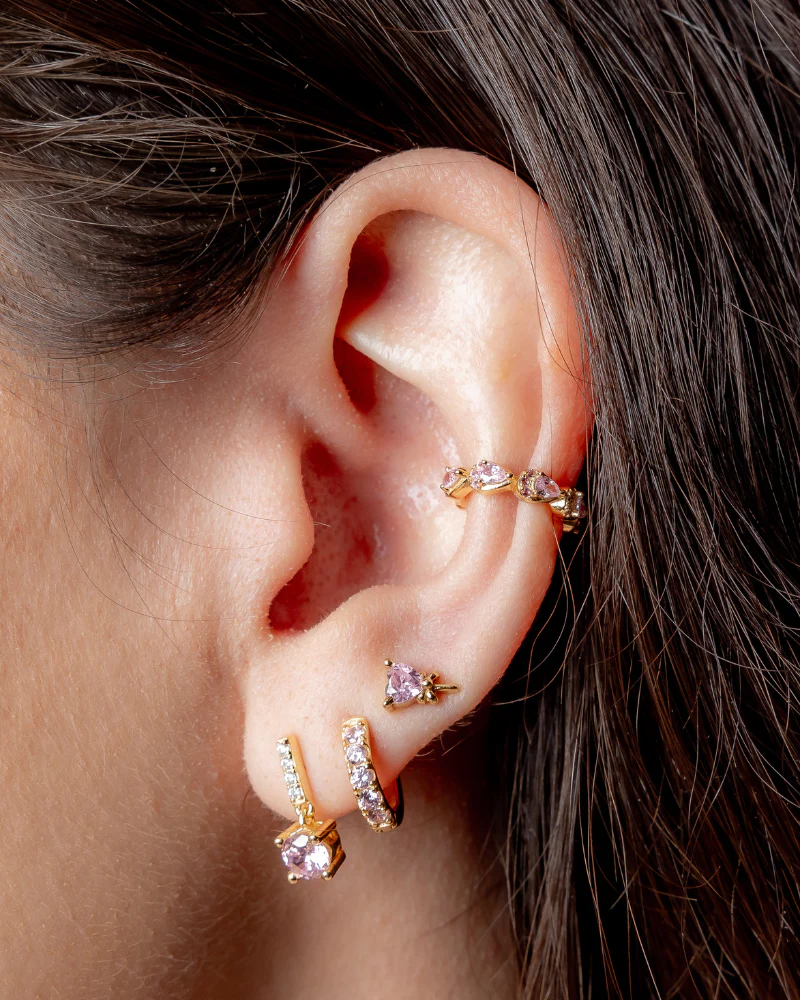Pendientes princesa rosa - Image 2