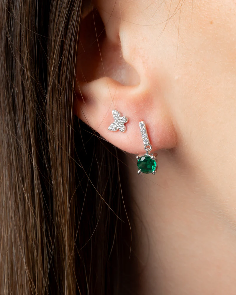 Pendientes princesa verde - Image 2