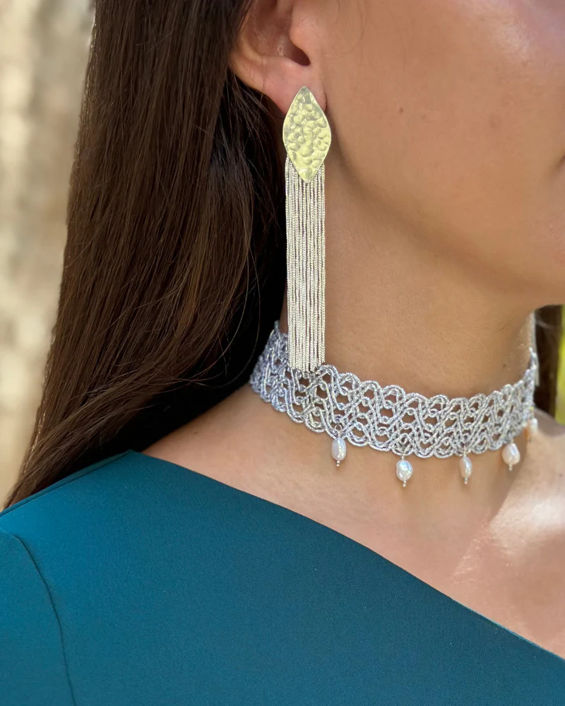 Pendientes Regina Silver