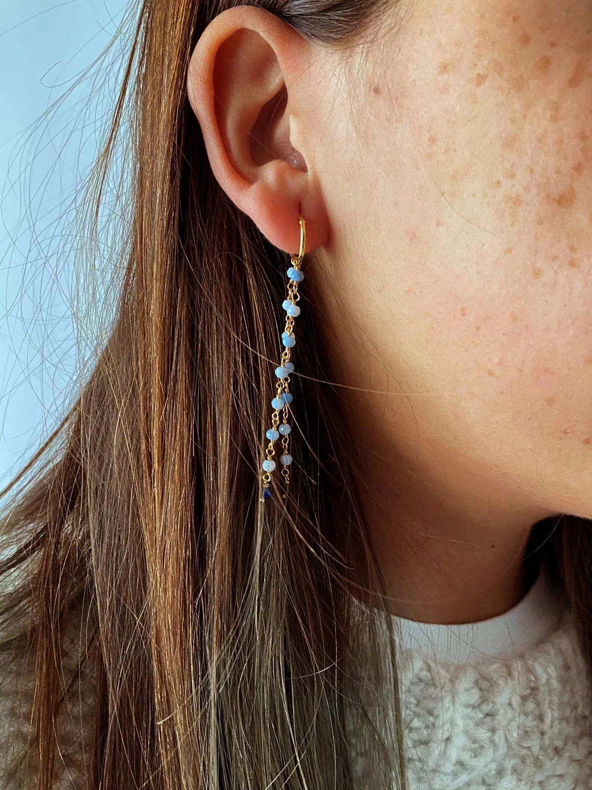 Pendientes rosario Sky - Image 3