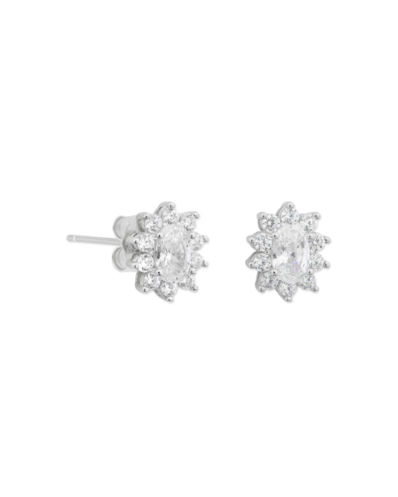 Pendientes Rosetón