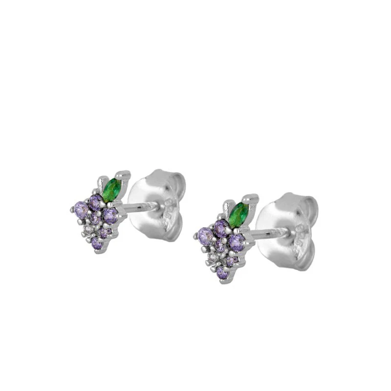 Pendientes Uva Silver