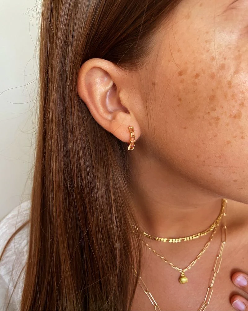 Pendientes Venice Champagne - Image 2