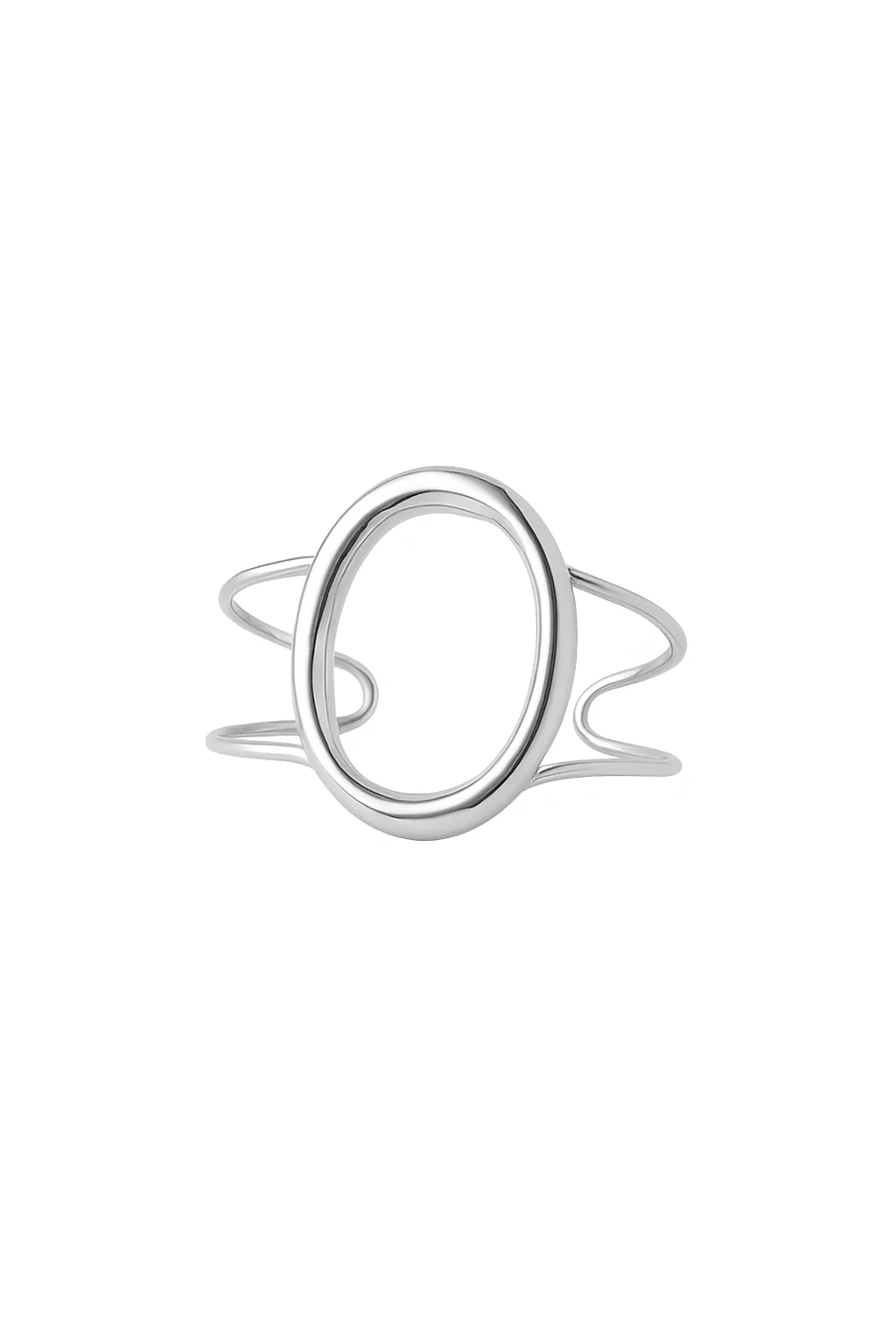 Pulsera Big Round silver