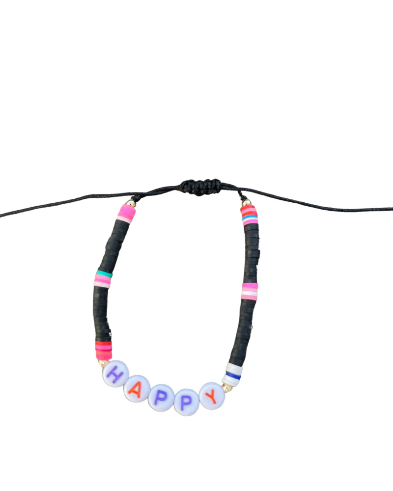 PULSERA CHILDHOOD HAPPY color negro - Image 2