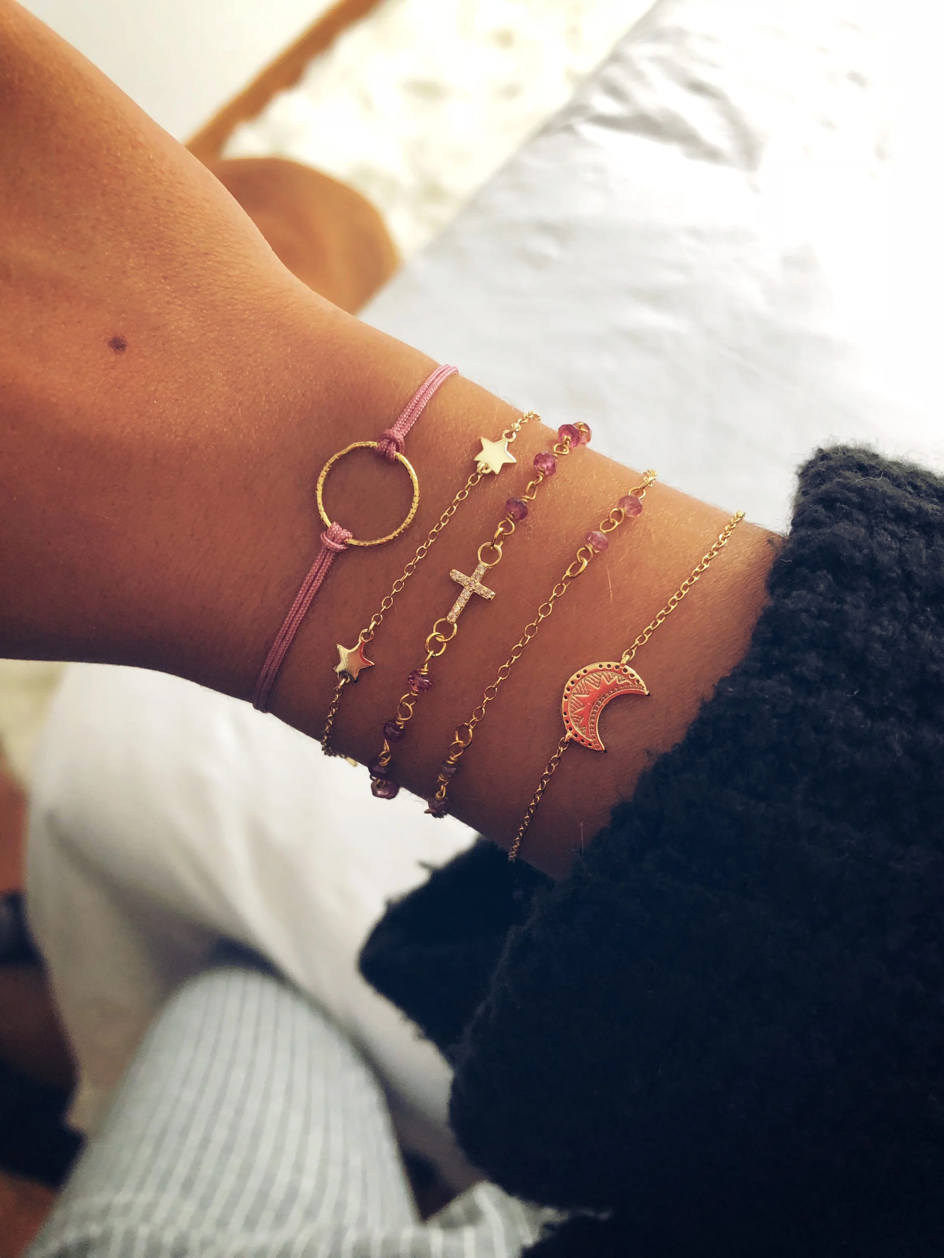 PULSERA CROSS CIRCONITAS - Image 2