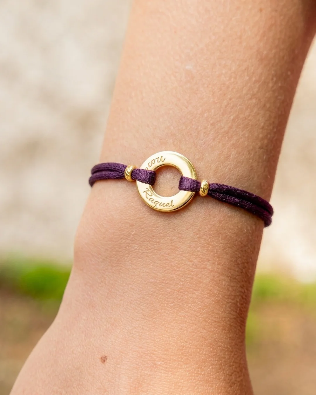 Pulsera grabada Round - Image 8