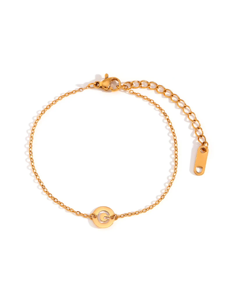Pulsera inicial acero - Image 10