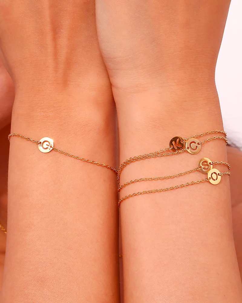 Pulsera inicial acero - Image 2