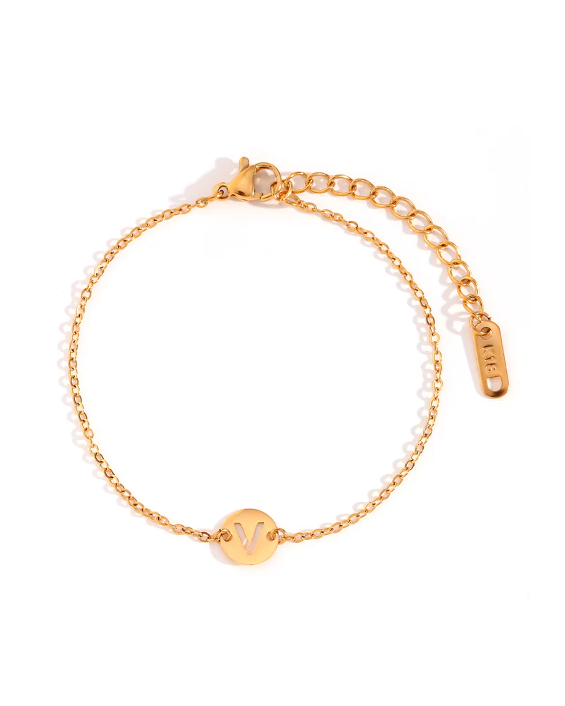 Pulsera inicial acero - Image 25