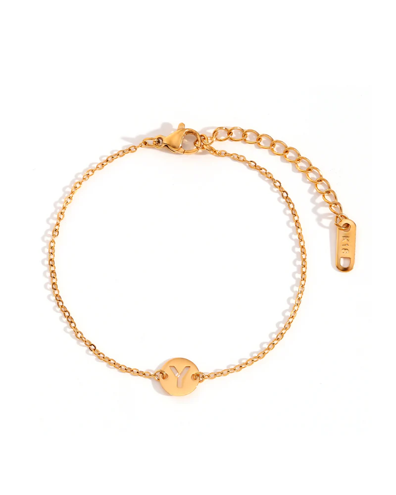 Pulsera inicial acero - Image 28