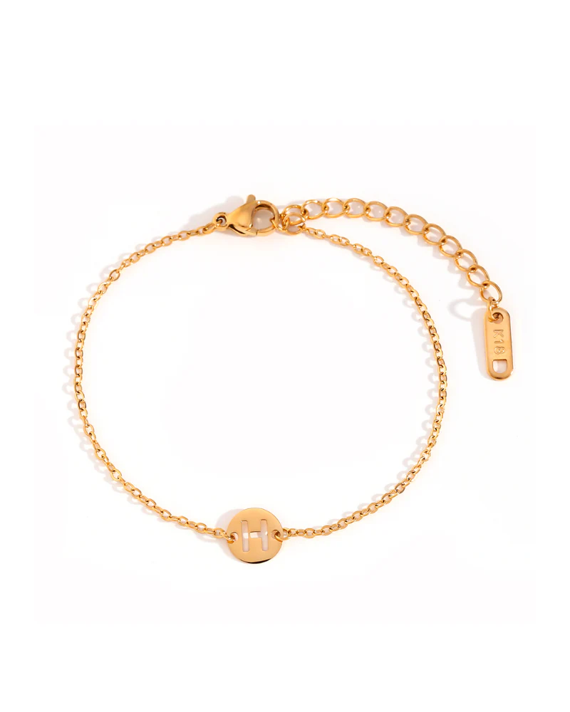 Pulsera inicial acero - Image 11