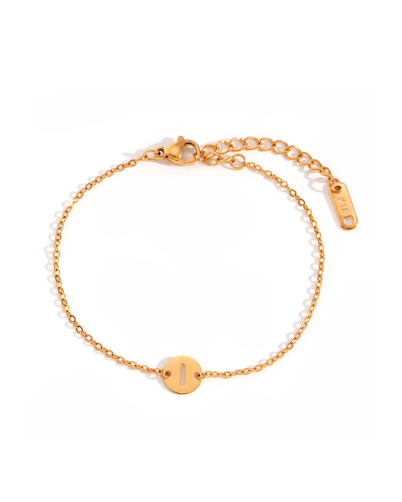 Pulsera inicial acero - Image 12