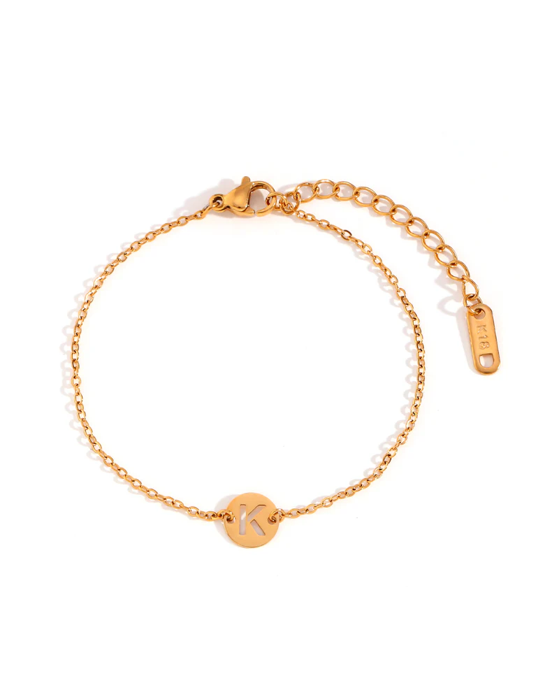 Pulsera inicial acero - Image 14