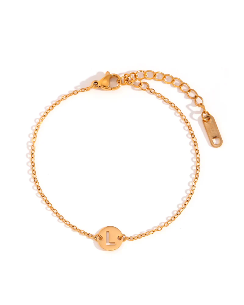 Pulsera inicial acero - Image 15