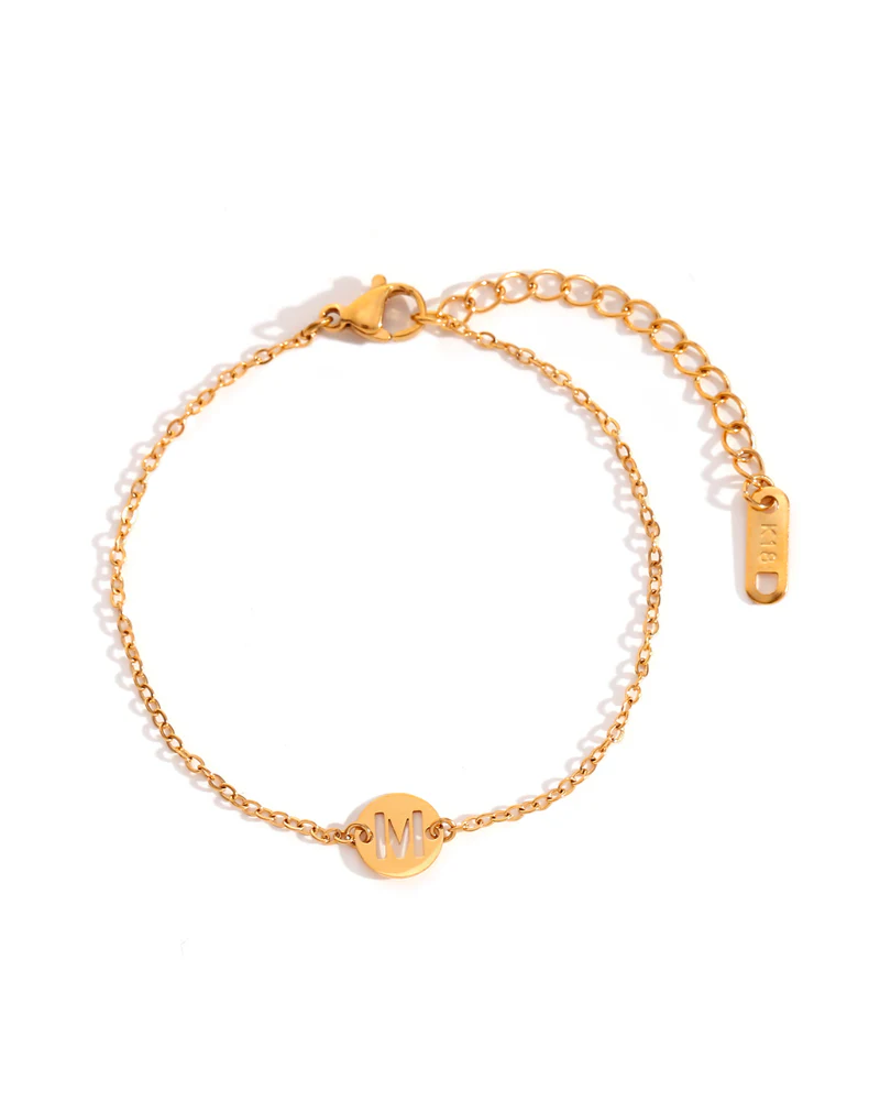 Pulsera inicial acero - Image 16