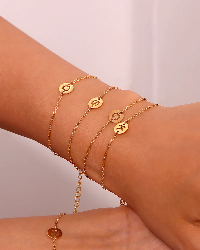 Pulsera inicial acero - Image 4