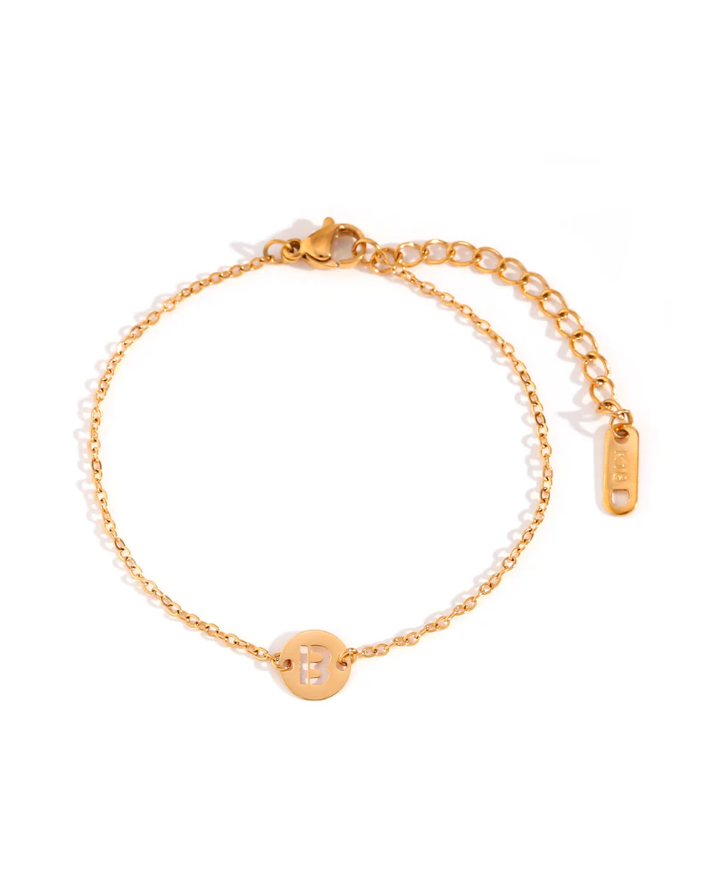 Pulsera inicial acero - Image 5