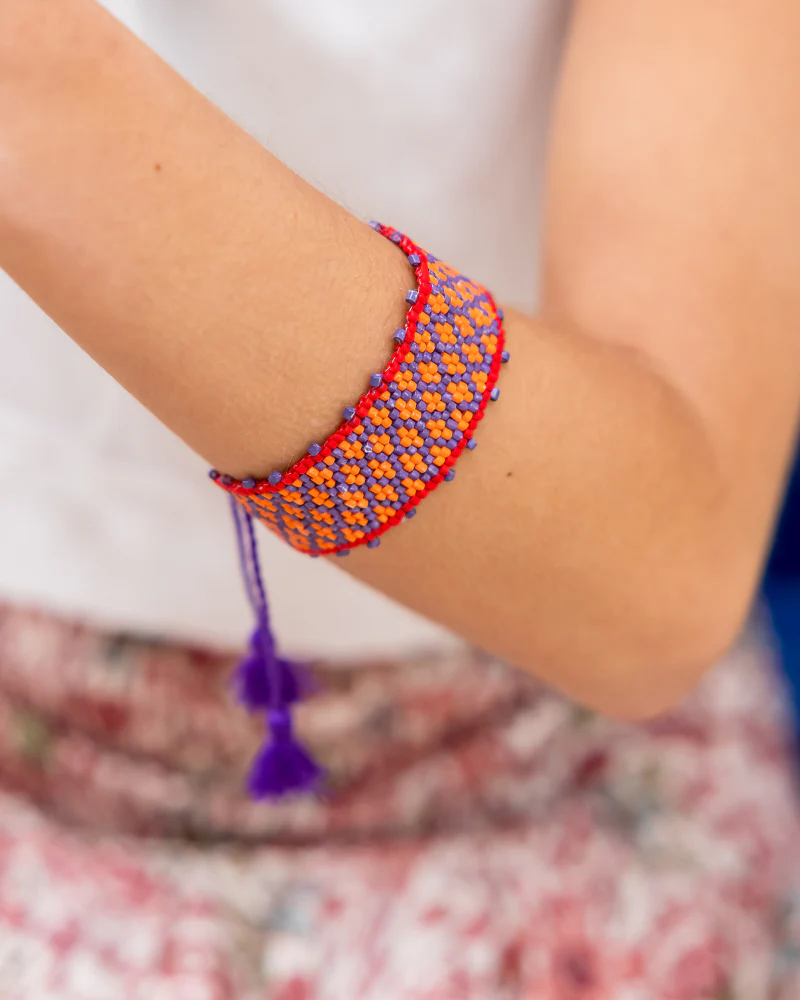 Pulsera Iris lila