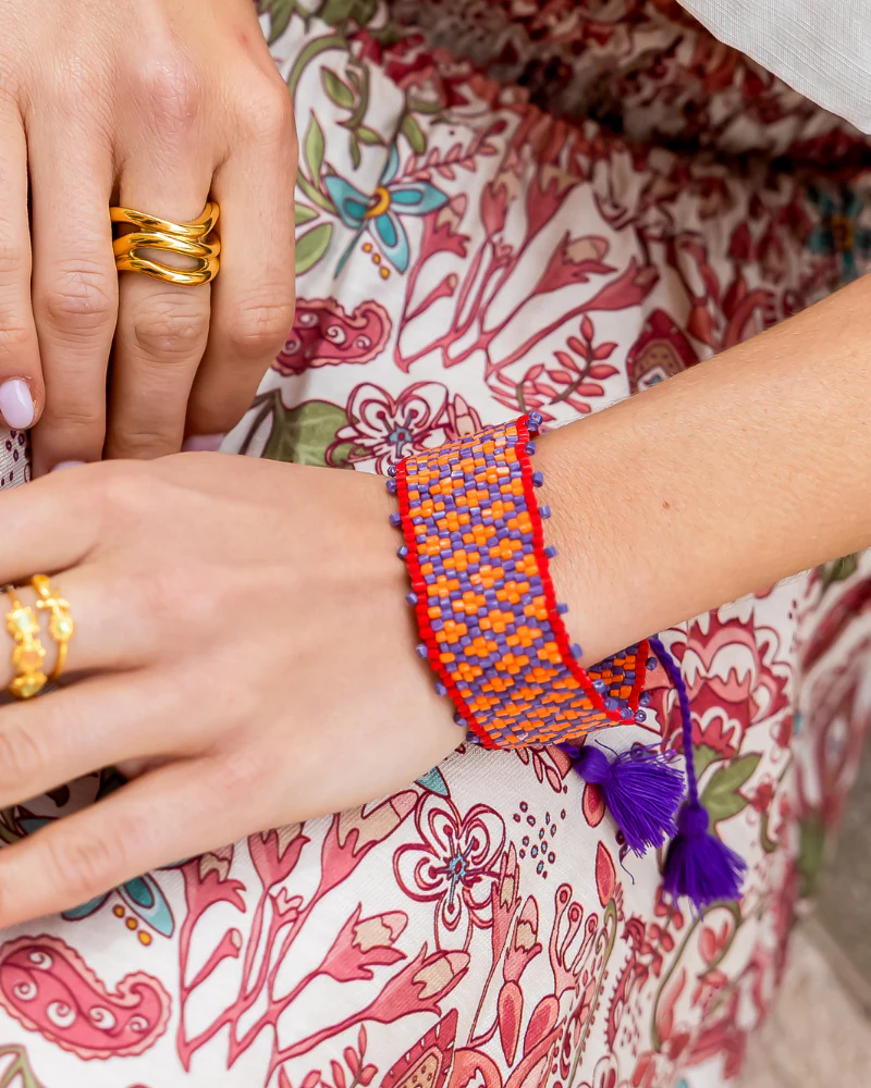 Pulsera Iris lila - Image 2