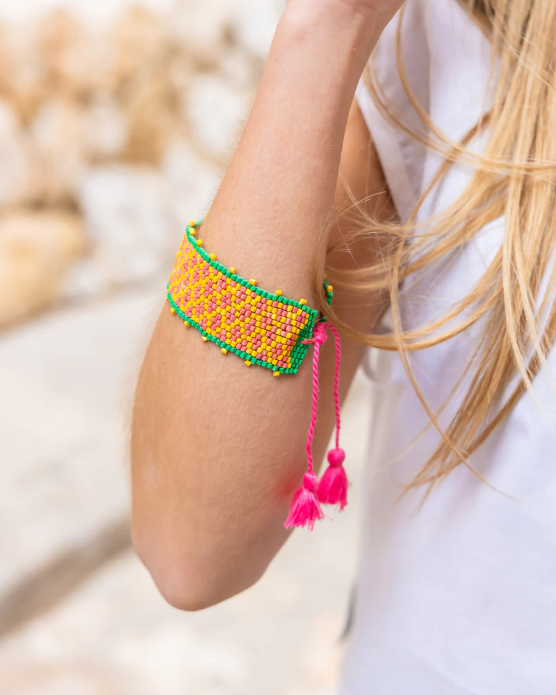 Pulsera Iris amarilla