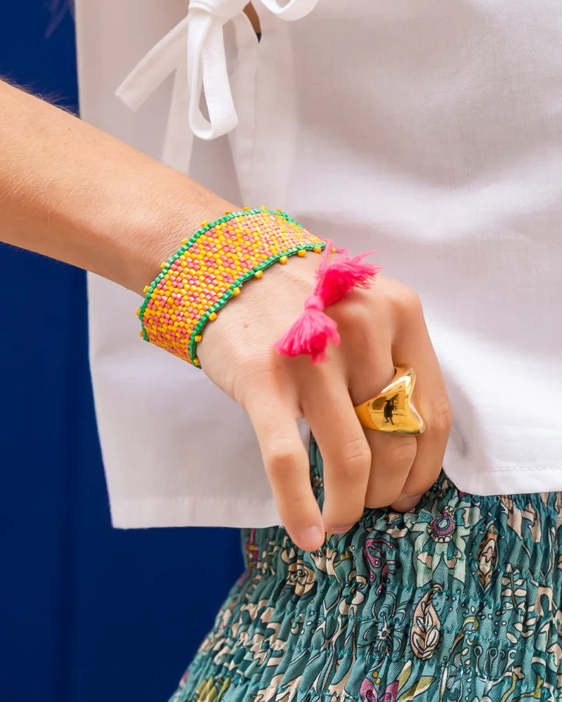 Pulsera Iris amarilla - Image 2