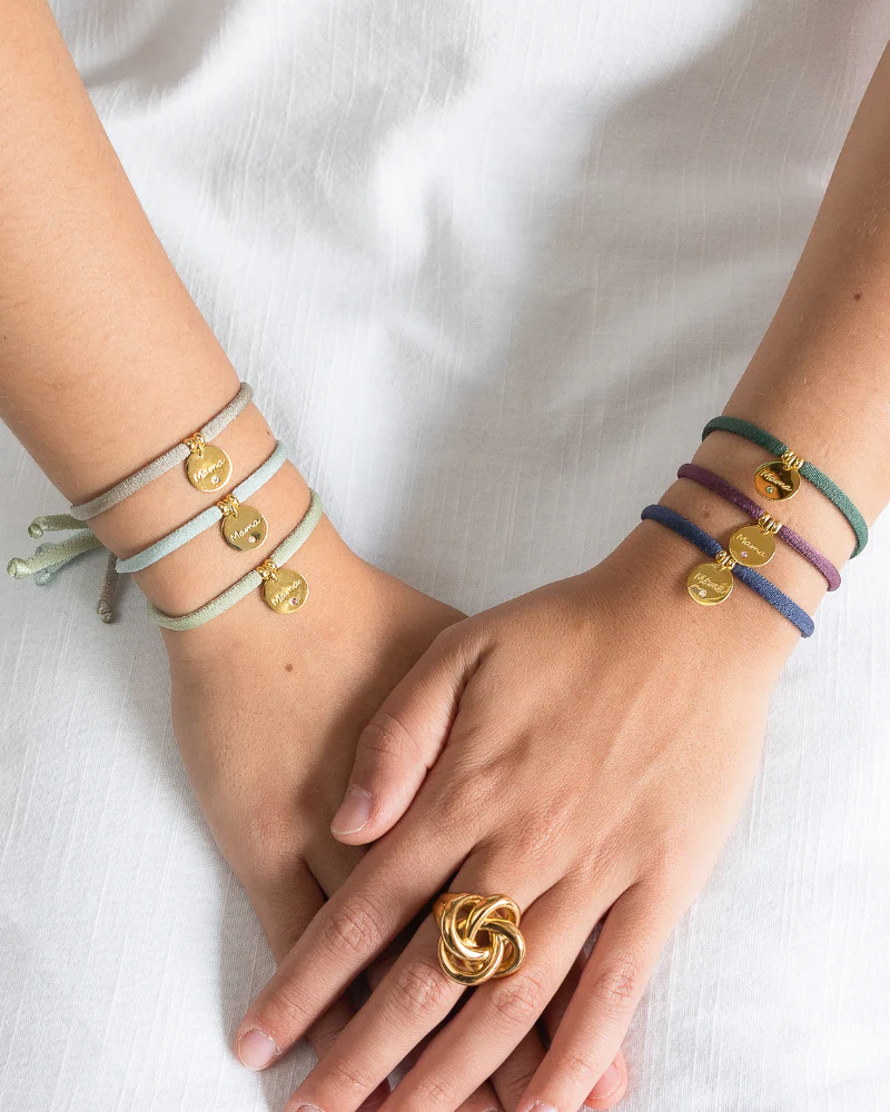 Pulsera memories Mamá circonita - Image 3