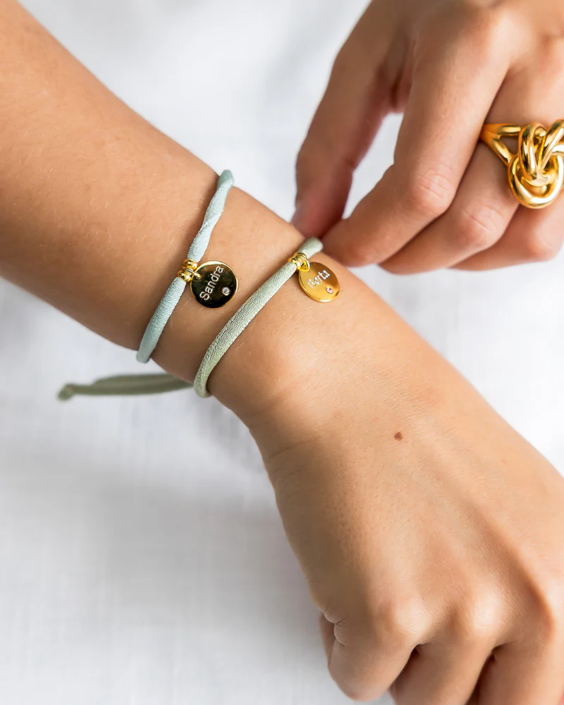 Pulsera memories personalizada circonita - Image 4