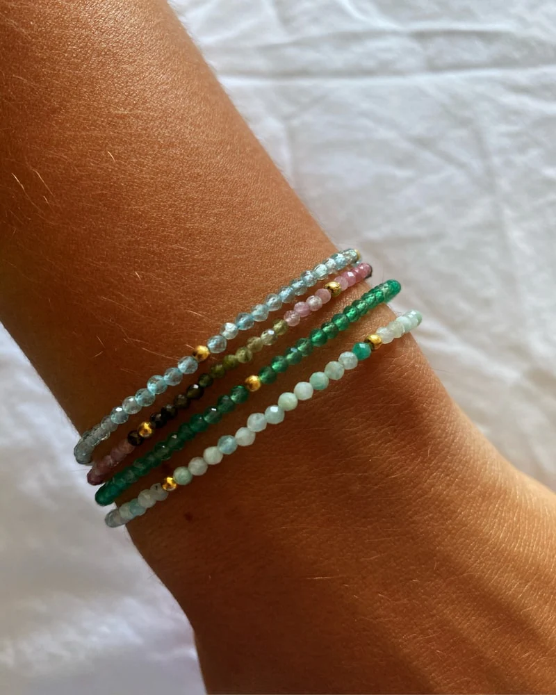 Pulsera mineral Aguamarina - Image 2