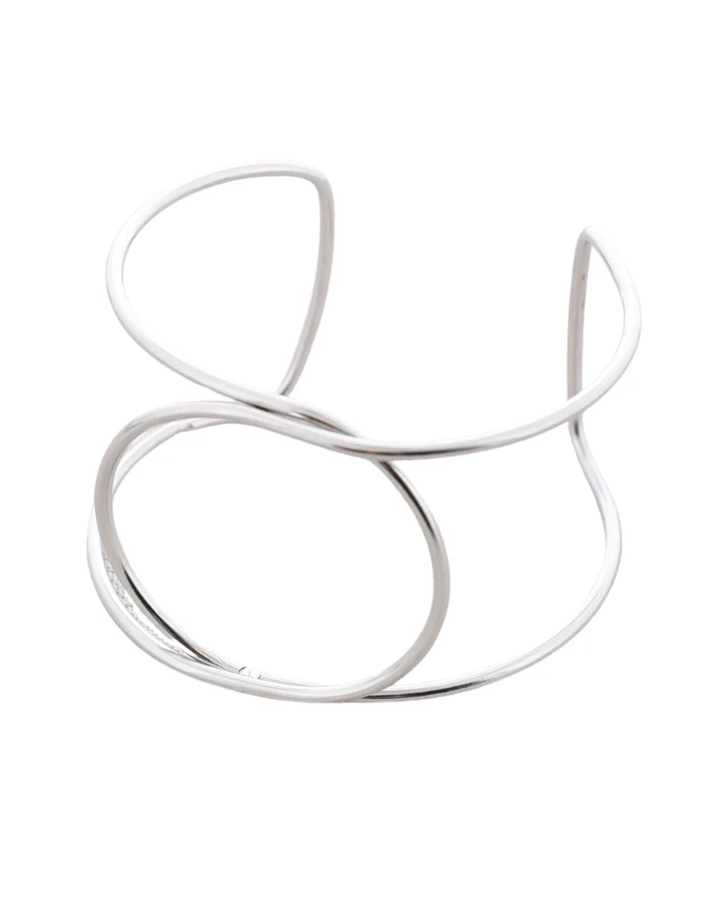 Pulsera nudo acero silver