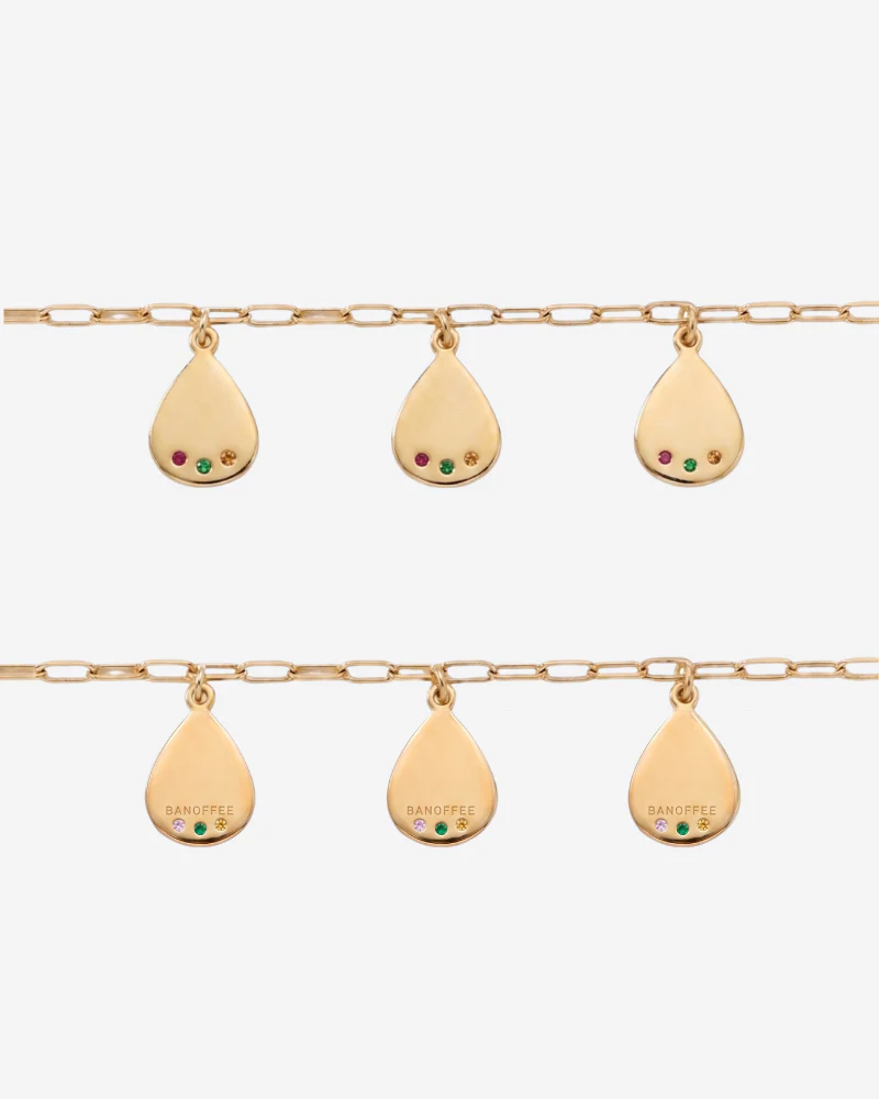 Pulsera Personalizada Gotas circonita - Image 3