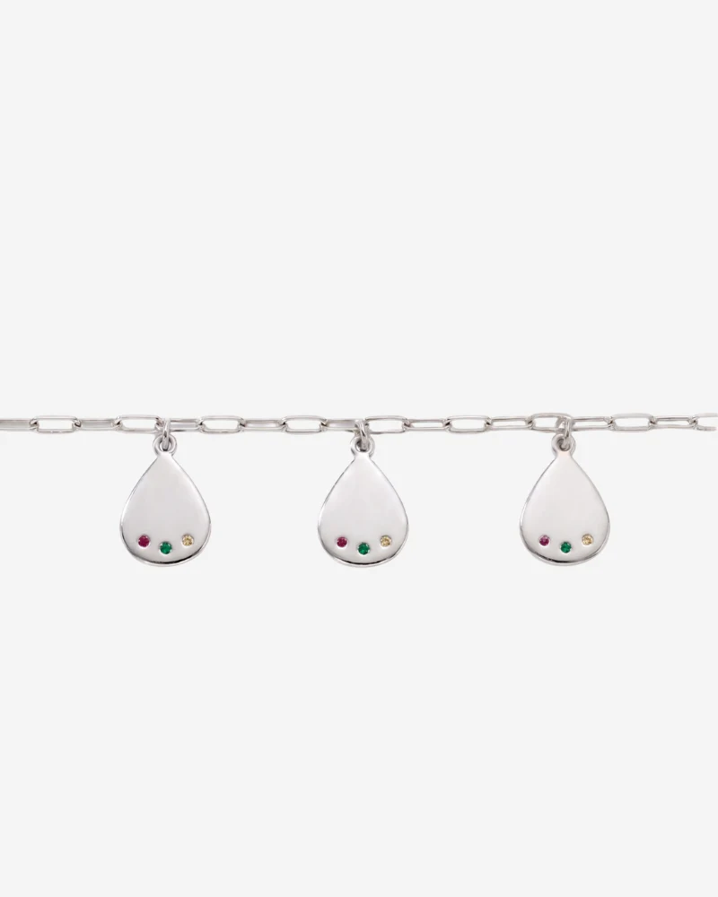 Pulsera Personalizada Gotas circonita - Image 4