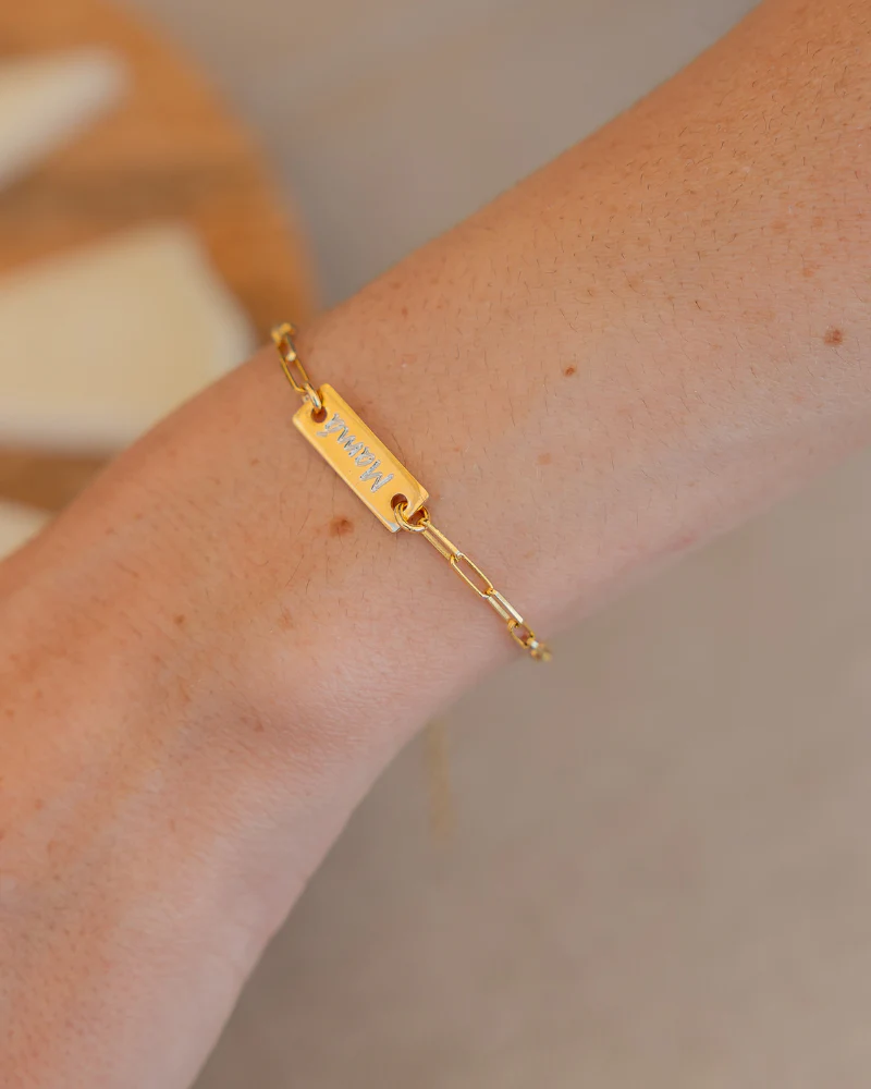 Pulsera plaquita personalizada - Image 4