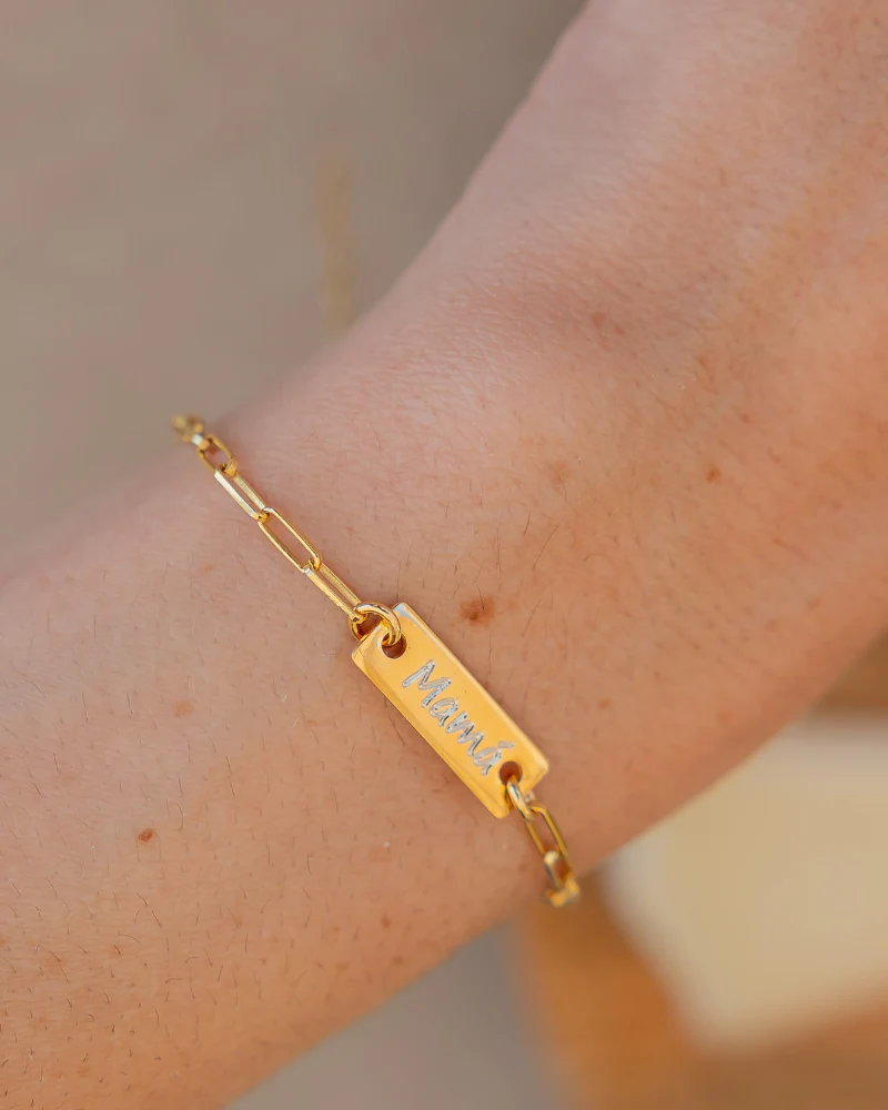 Pulsera plaquita personalizada - Image 5