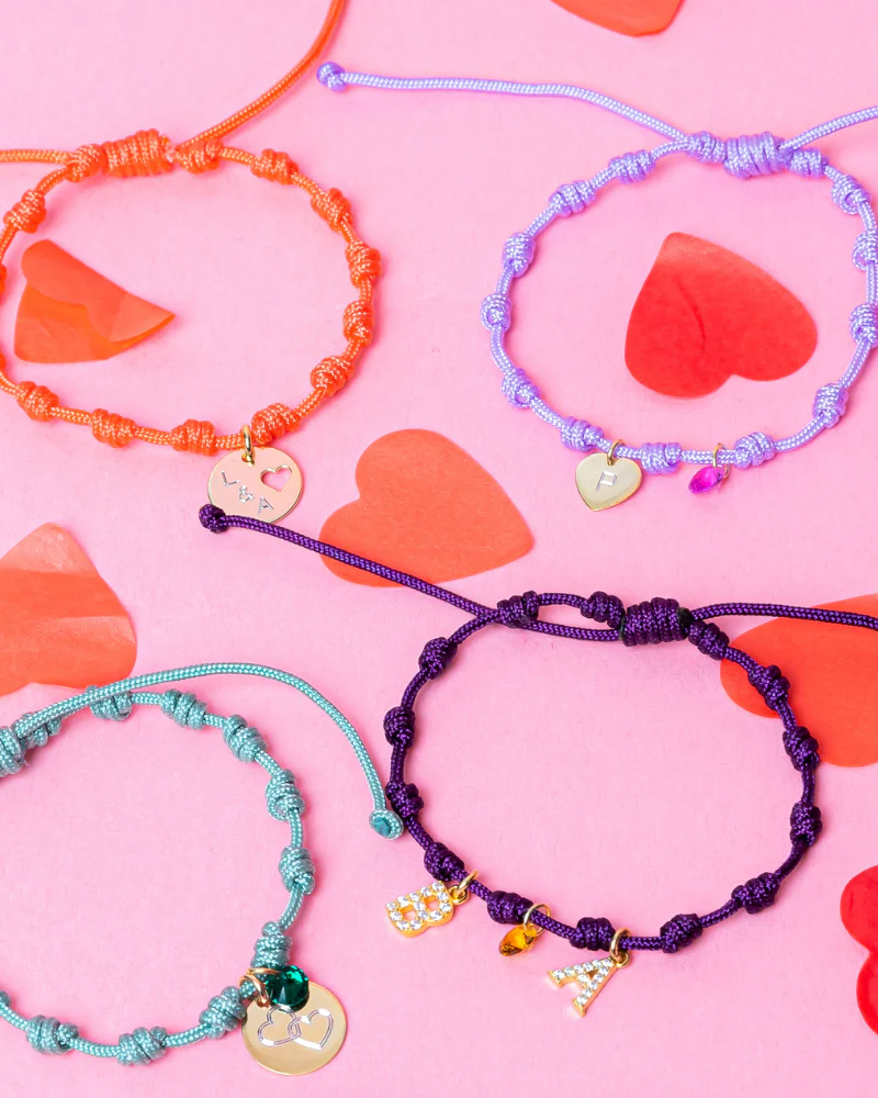 Pulsera recuerdos con charm corazón grabado - Image 4