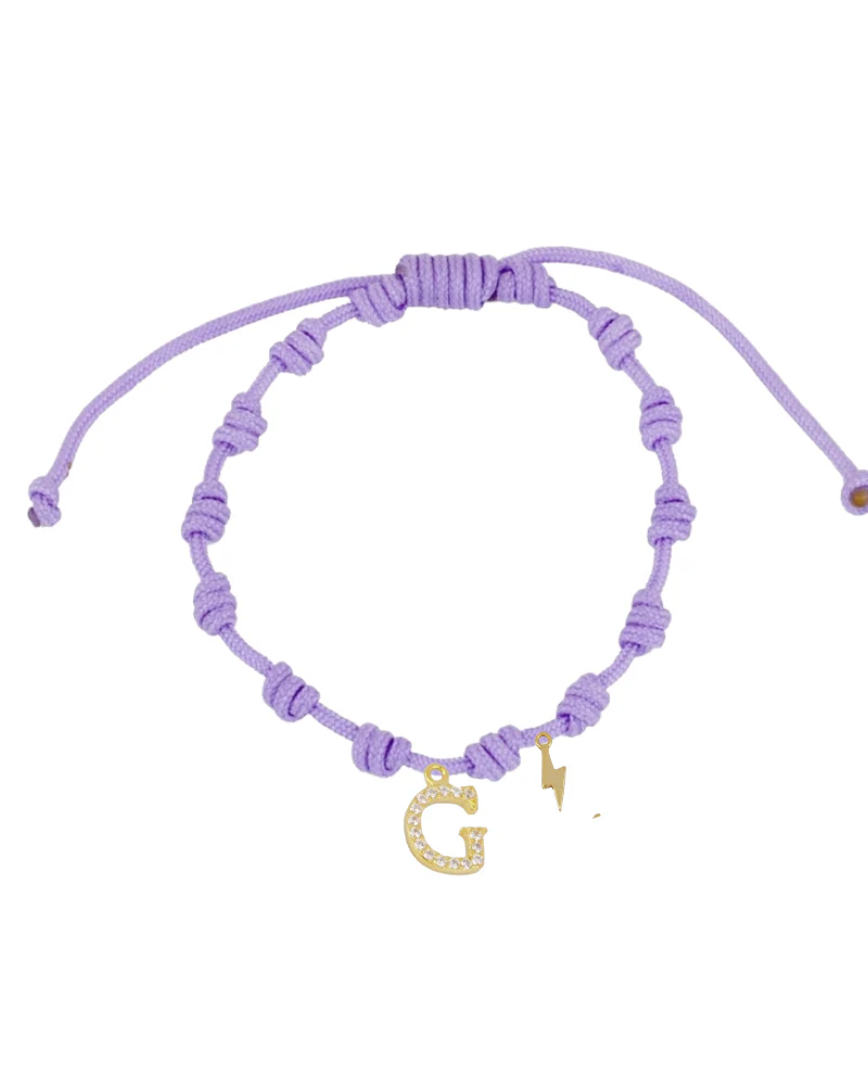 Pulsera recuerdos Inicial circonitas Power