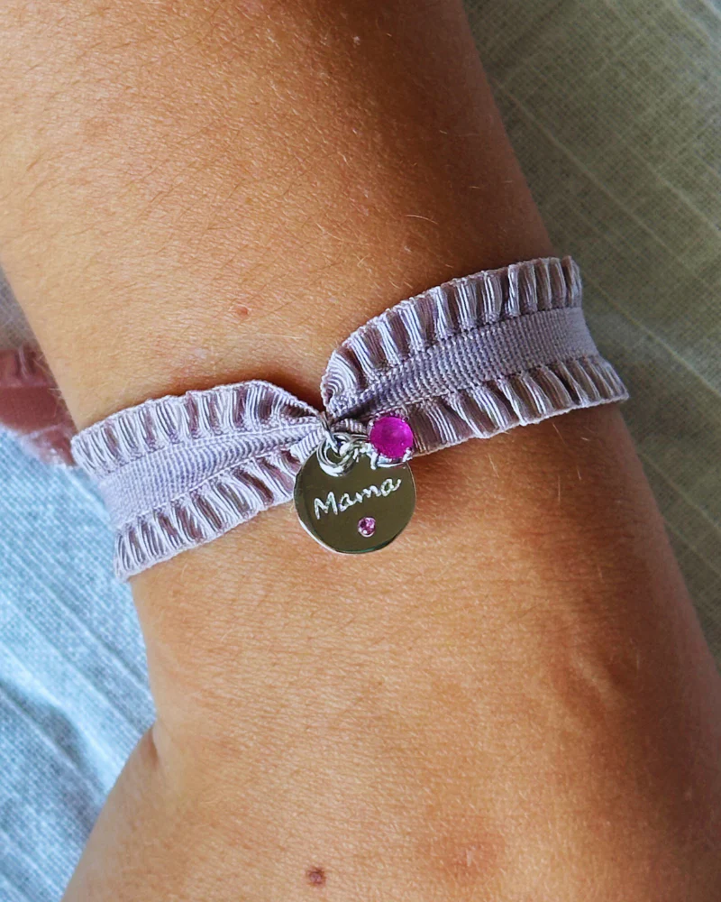 Pulsera rizo Mamá Pink - Image 3